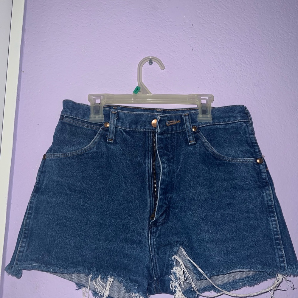 Wrangler Dark Blue Jean Shorts